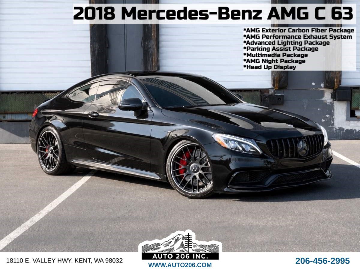 Used 2018 Mercedes-Benz C 63 AMG S