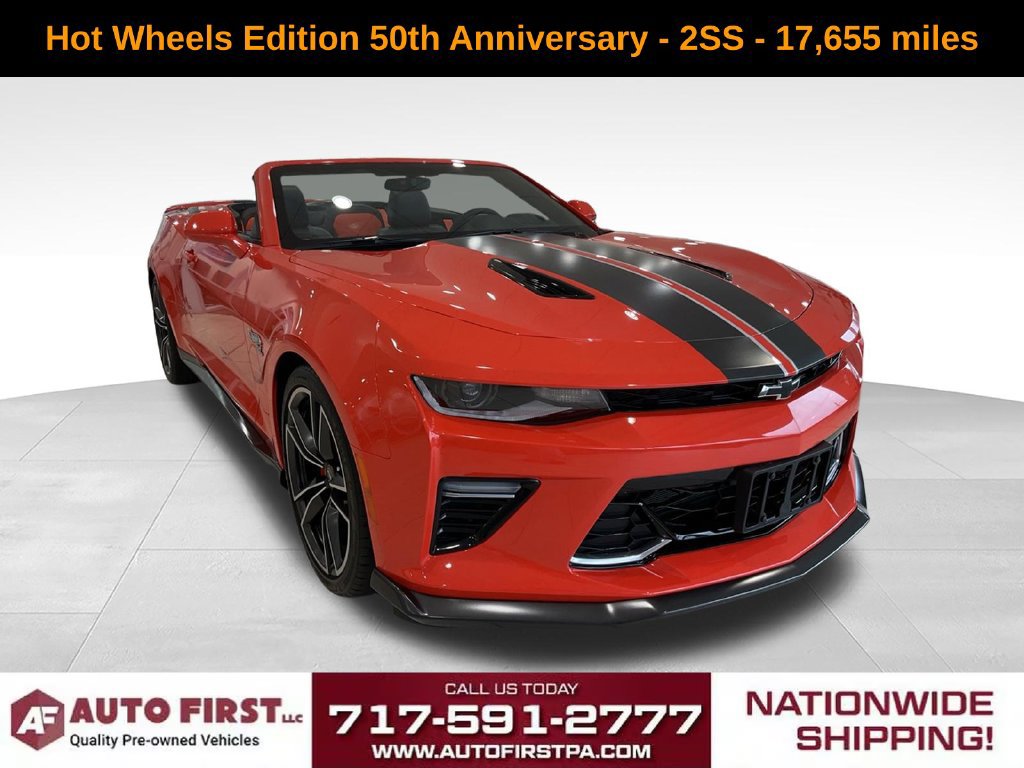 Used 2018 Chevrolet Camaro SS w/ Hot Wheels Edition