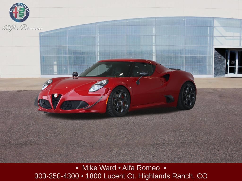 Used 2015 Alfa Romeo 4C Launch Edition w/ Convenience Group