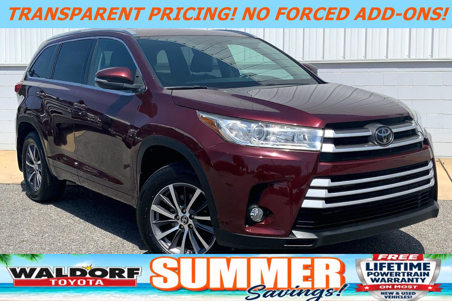 Used 2018 Toyota Highlander XLE
