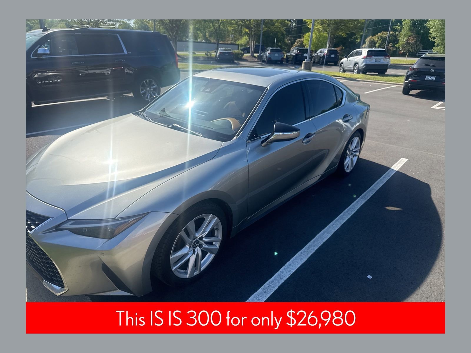 Used 2021 Lexus IS 300 w/ Comfort Package