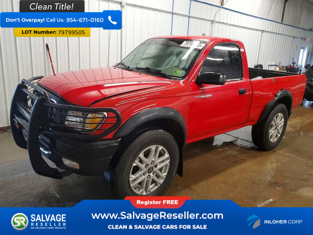 Used 2002 Toyota Tacoma 4x4 Regular Cab