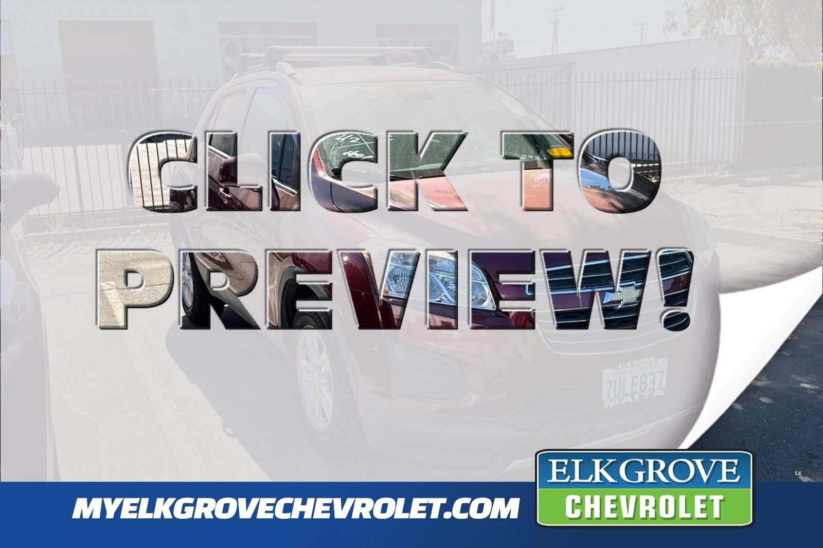Certified 2016 Chevrolet Trax LT w/ LT Convenience Package