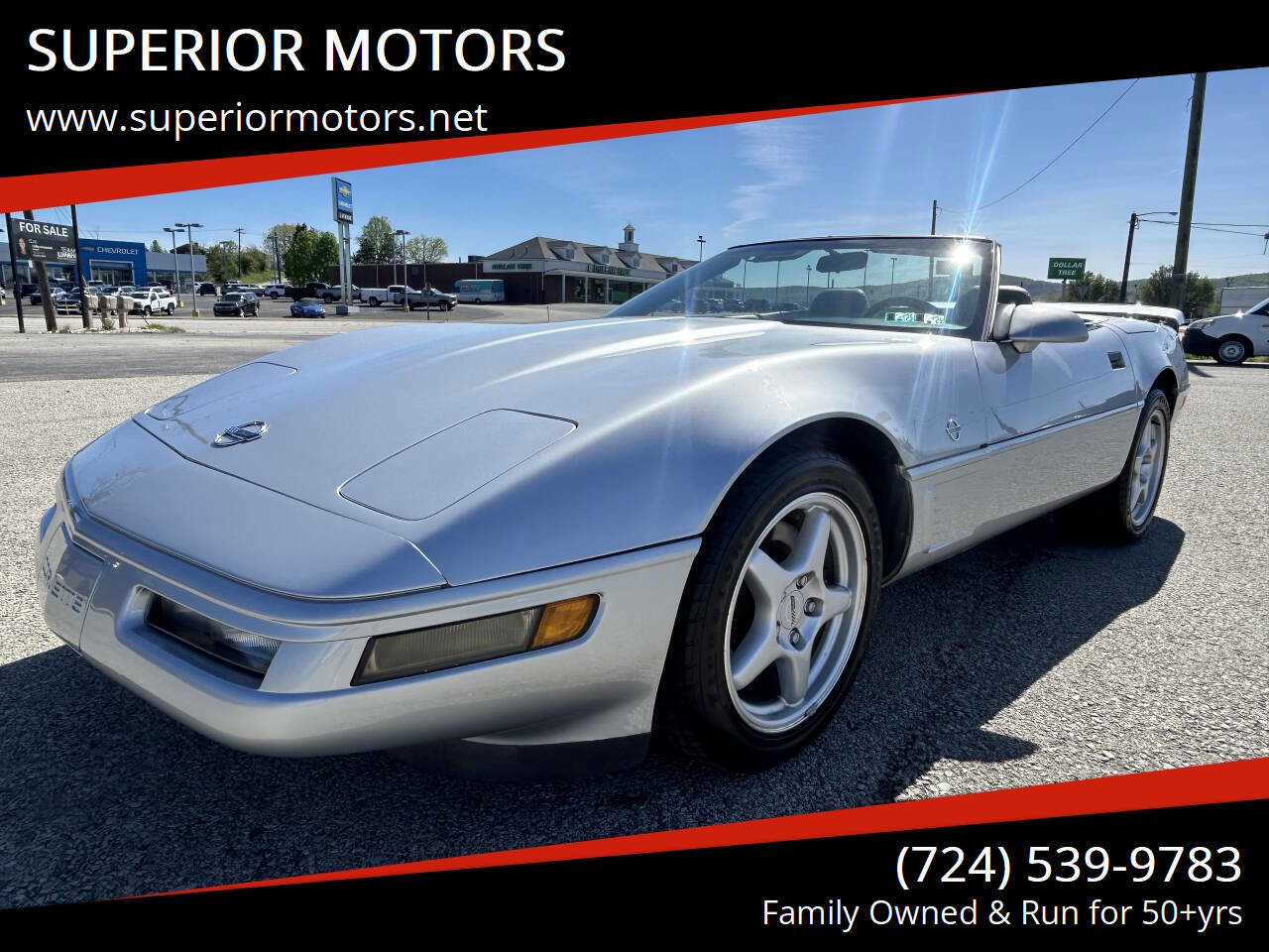 Used 1996 Chevrolet Corvette Convertible