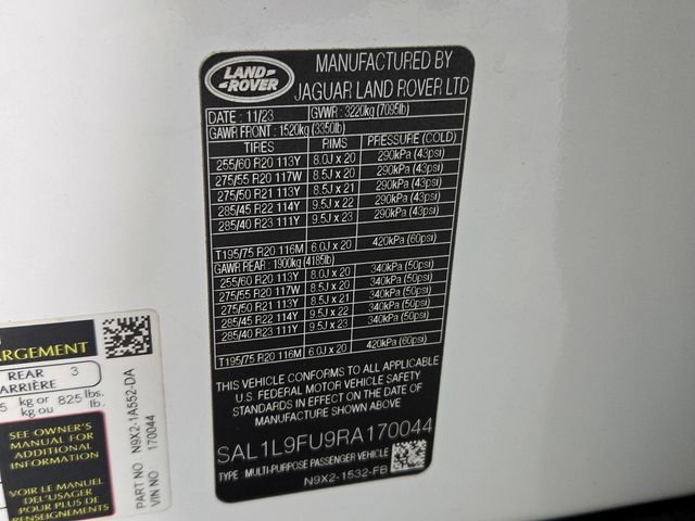 2024 Land Rover Range Rover Sport Dynamic SE