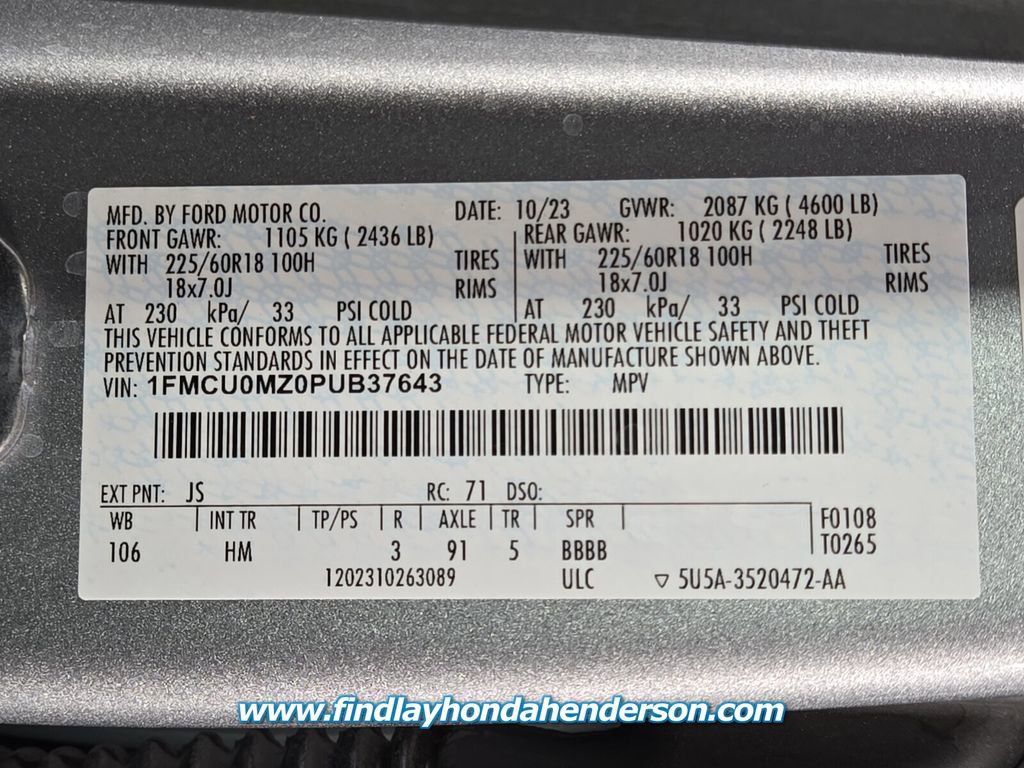 2023 Ford Escape ST-Line