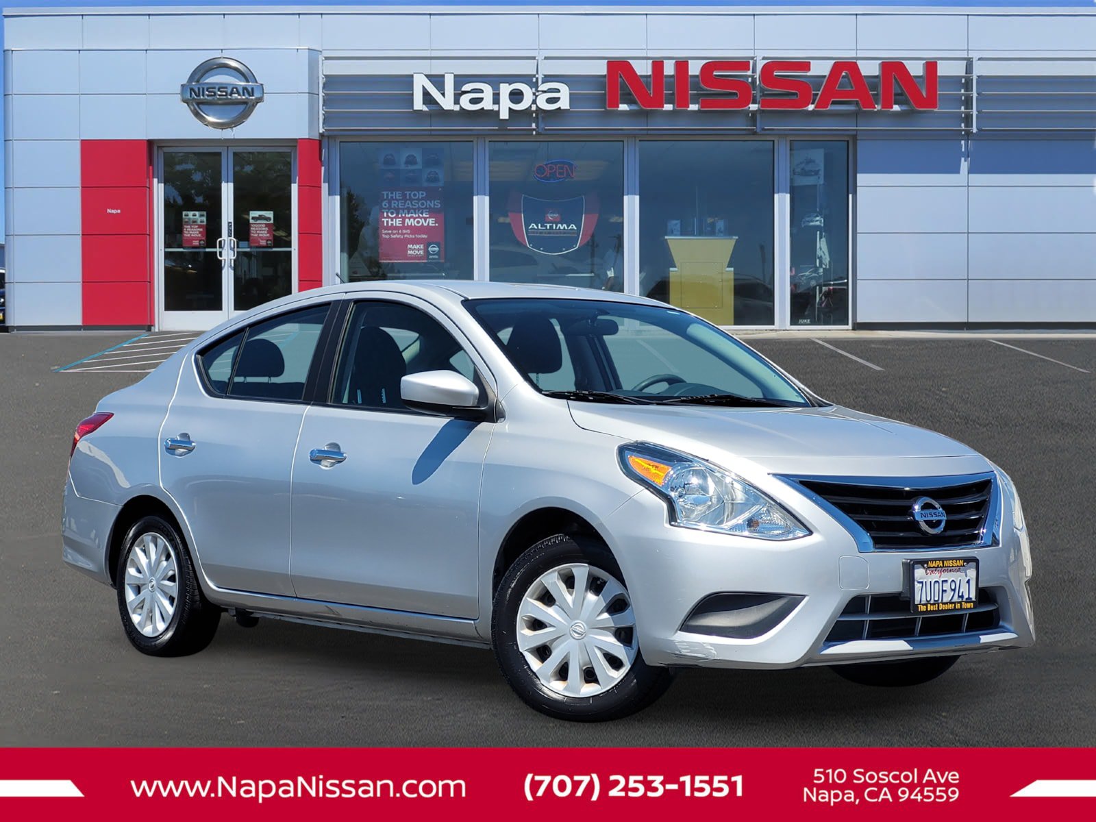Certified 2016 Nissan Versa SV