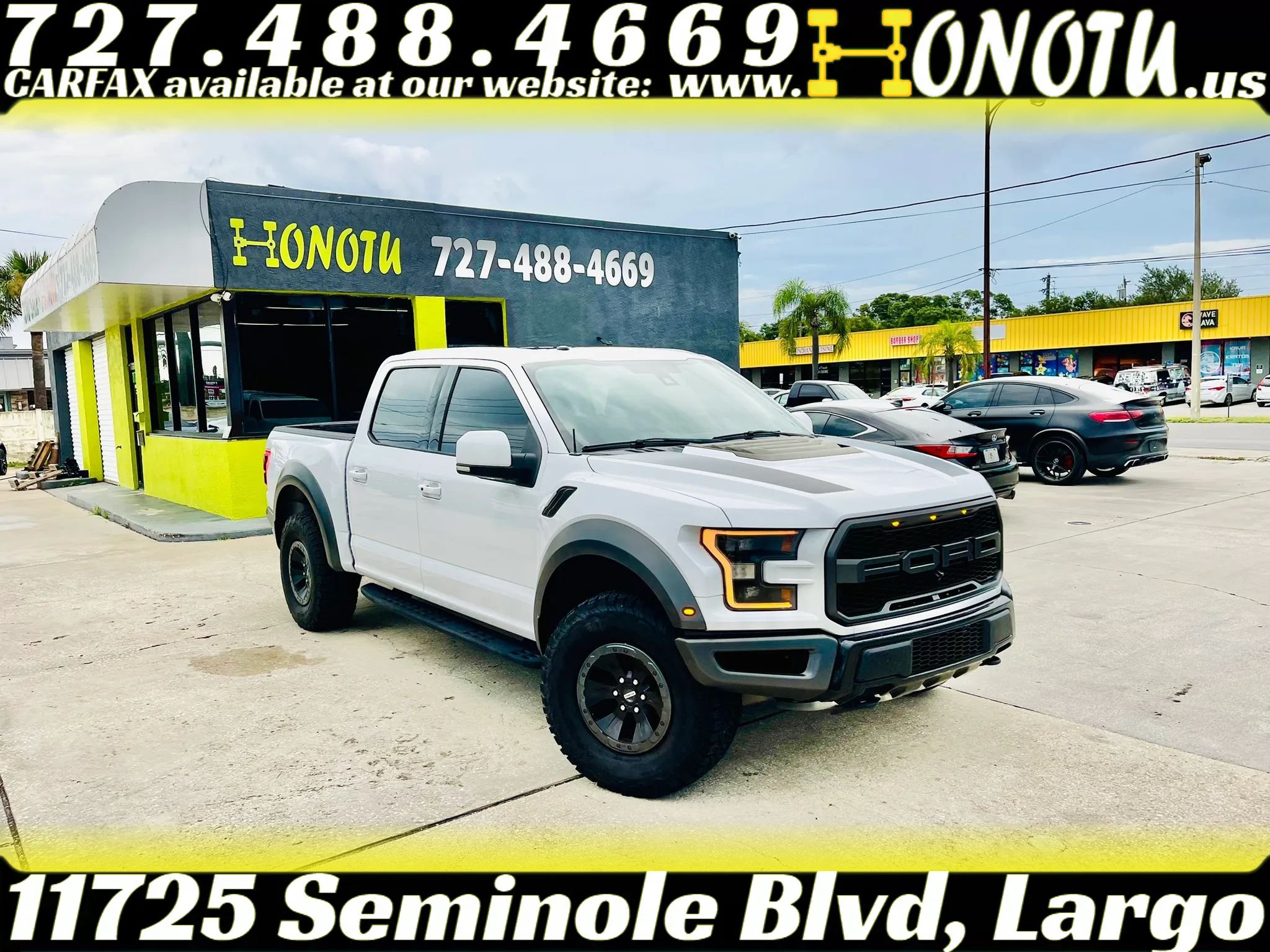 Used 2018 Ford F150 Raptor w/ Equipment Group 802A Luxury