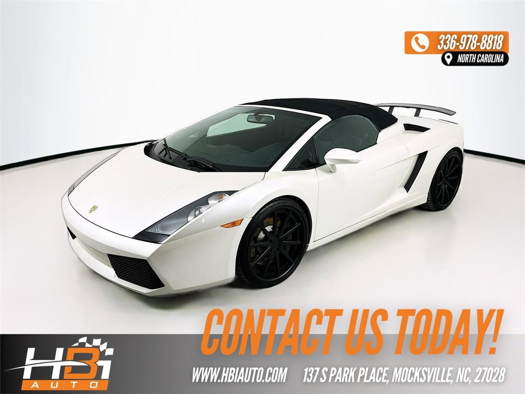 Used 2008 Lamborghini Gallardo Spyder