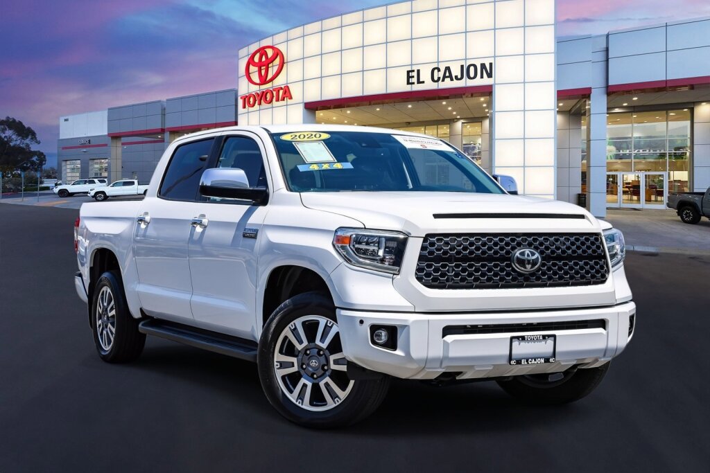 Certified 2020 Toyota Tundra Platinum