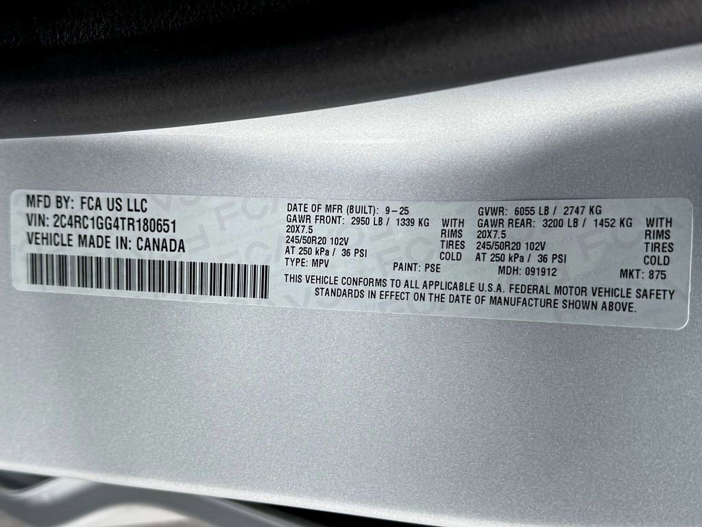 2026 Chrysler Pacifica Limited