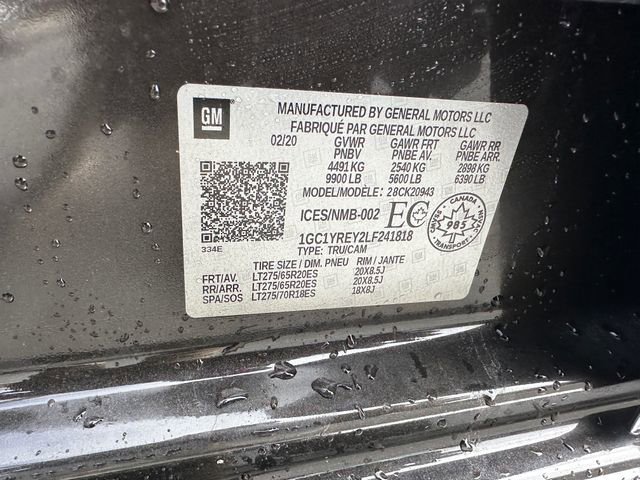 2020 Chevrolet Silverado 2500 High Country