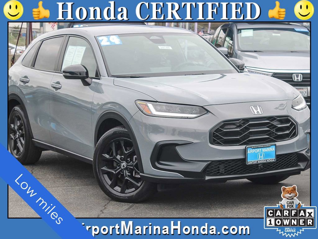 Certified 2024 Honda HR-V Sport