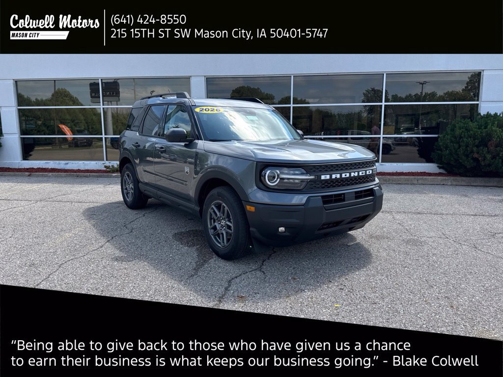 New 2026 Ford Bronco Sport Big Bend w/ Convenience Package