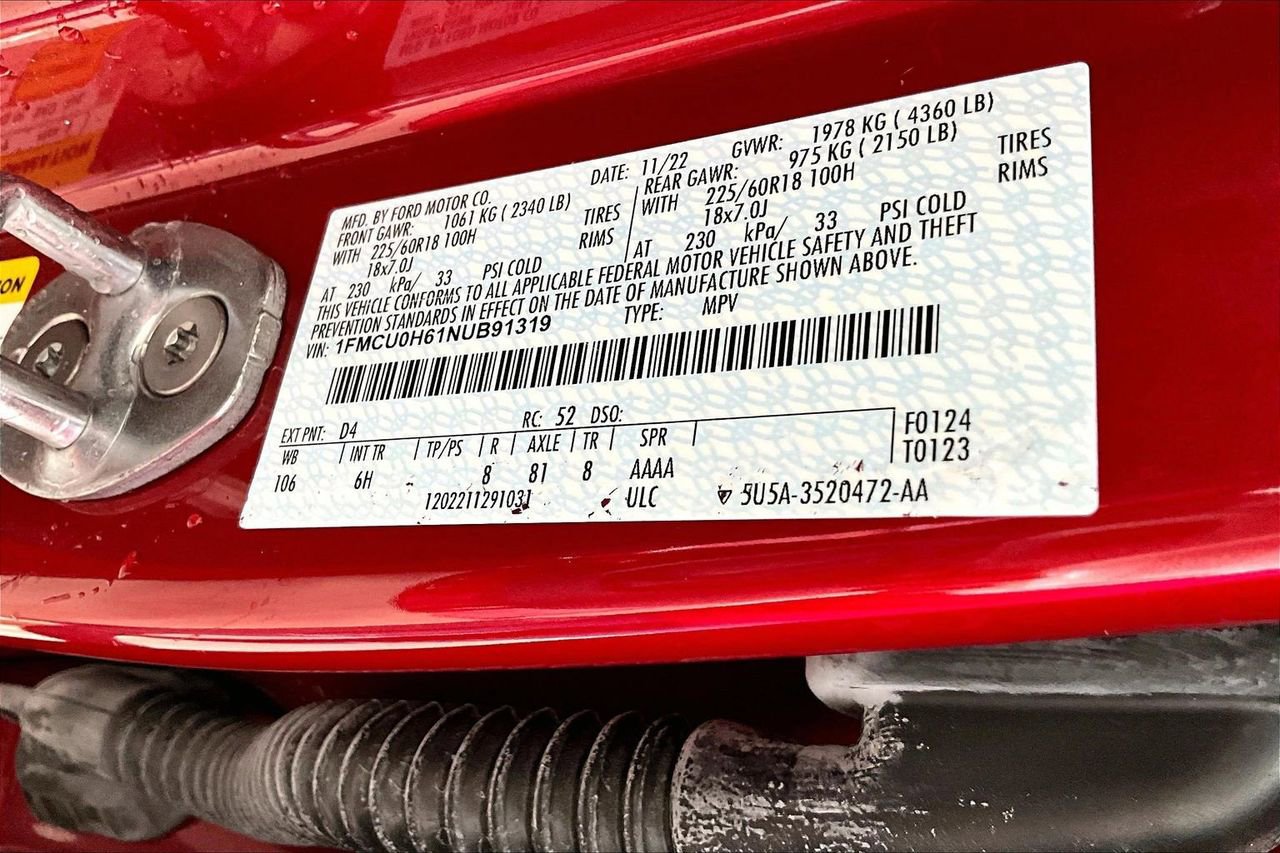 2022 Ford Escape SEL