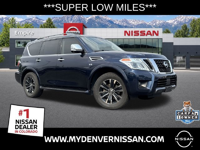 Used 2019 Nissan Armada Platinum w/ Captain's Chairs Package
