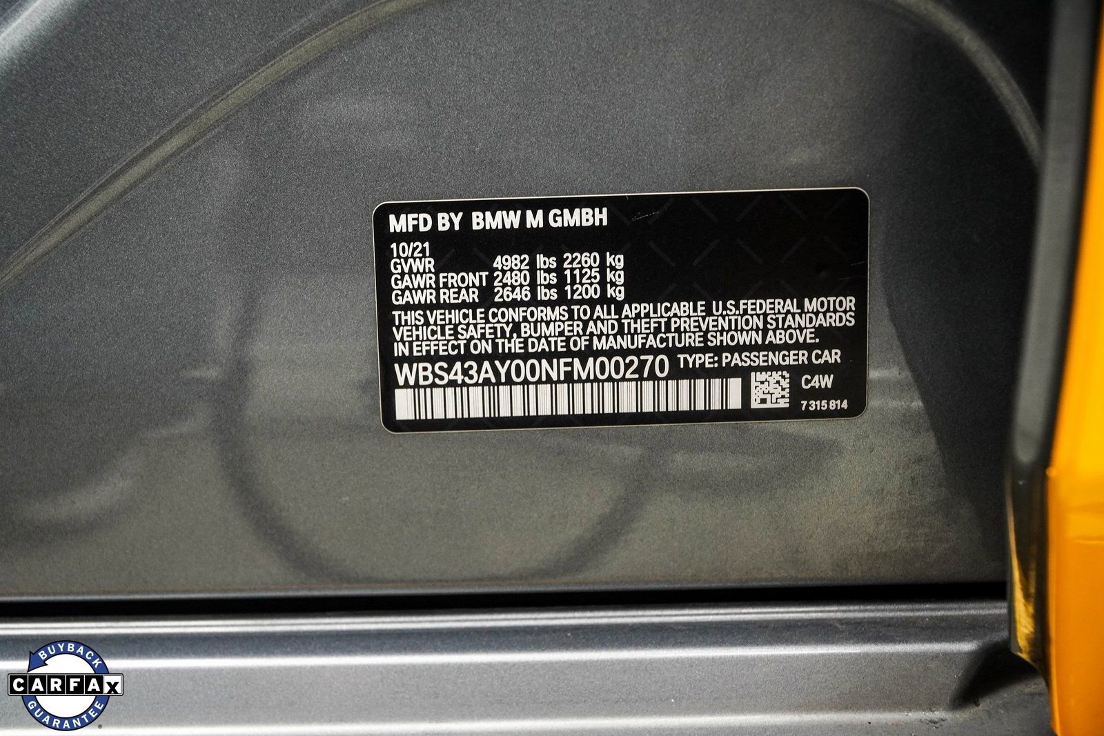 2022 BMW M3 Competition