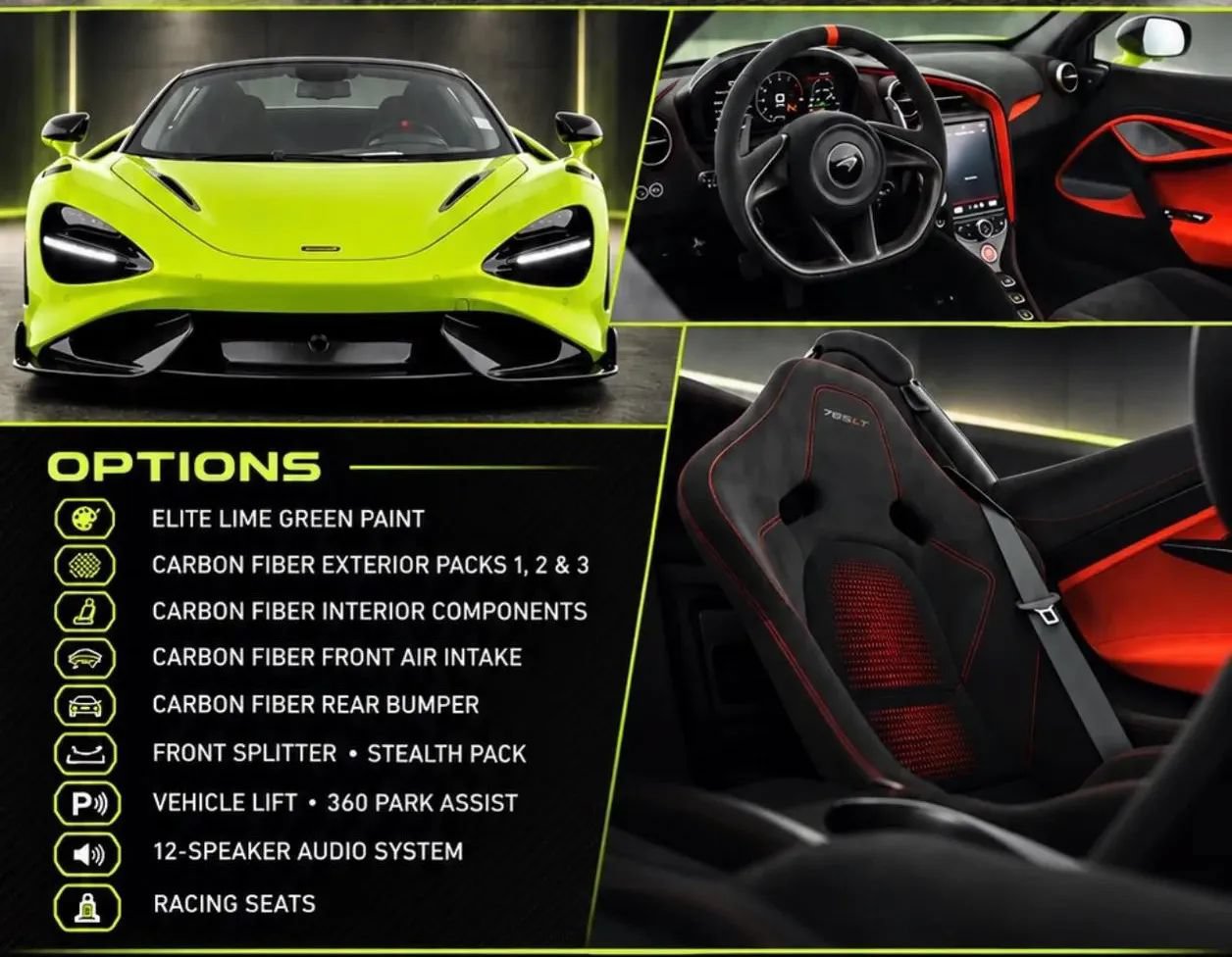 Used 2022 McLaren 765LT 2