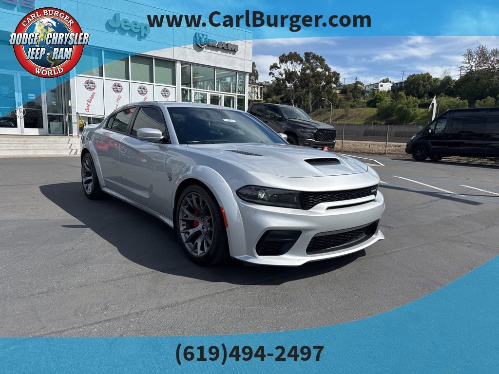 Used 2022 Dodge Charger SRT Hellcat w/ Carbon/Suede Interior Package
