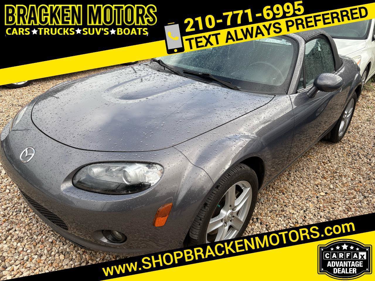 Used 2007 MAZDA MX-5 Miata Sport