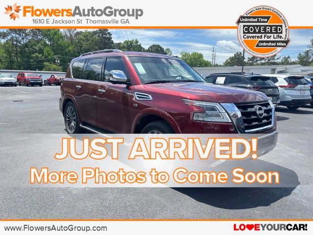 Used 2022 Nissan Armada Platinum w/ Captain's Chairs Package