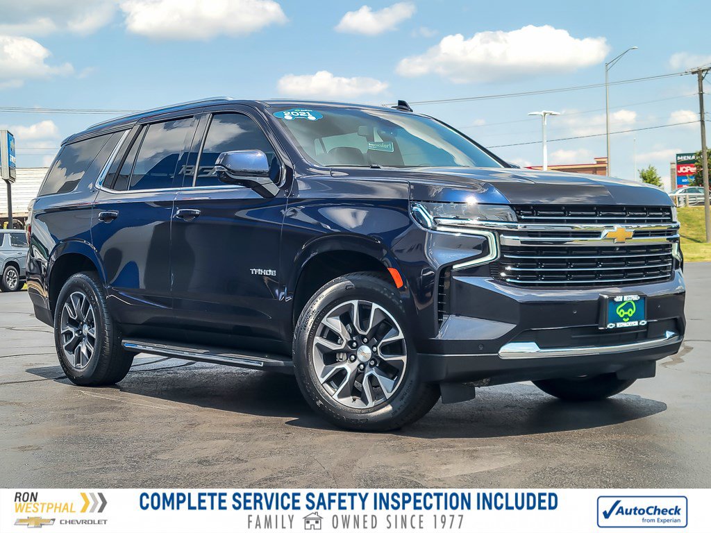 Certified 2021 Chevrolet Tahoe LT w/ LT Signature Plus Package