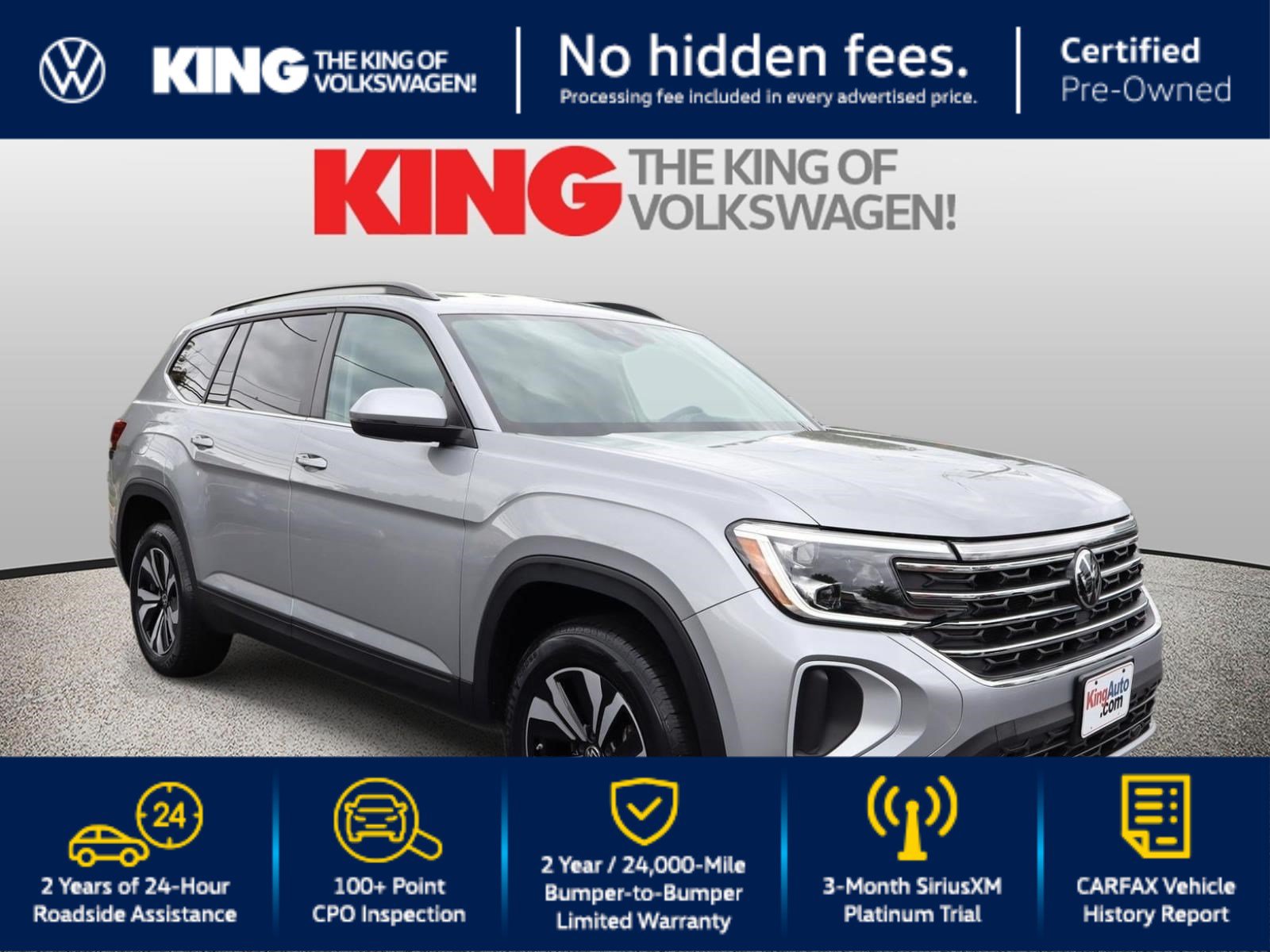 Used 2024 Volkswagen Atlas SE