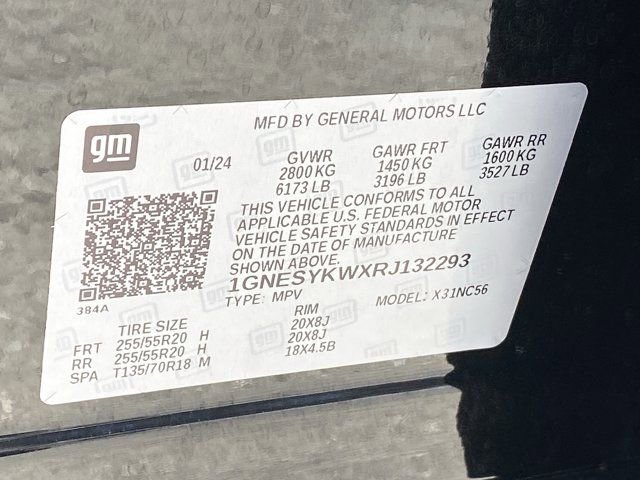 2024 Chevrolet Traverse RS