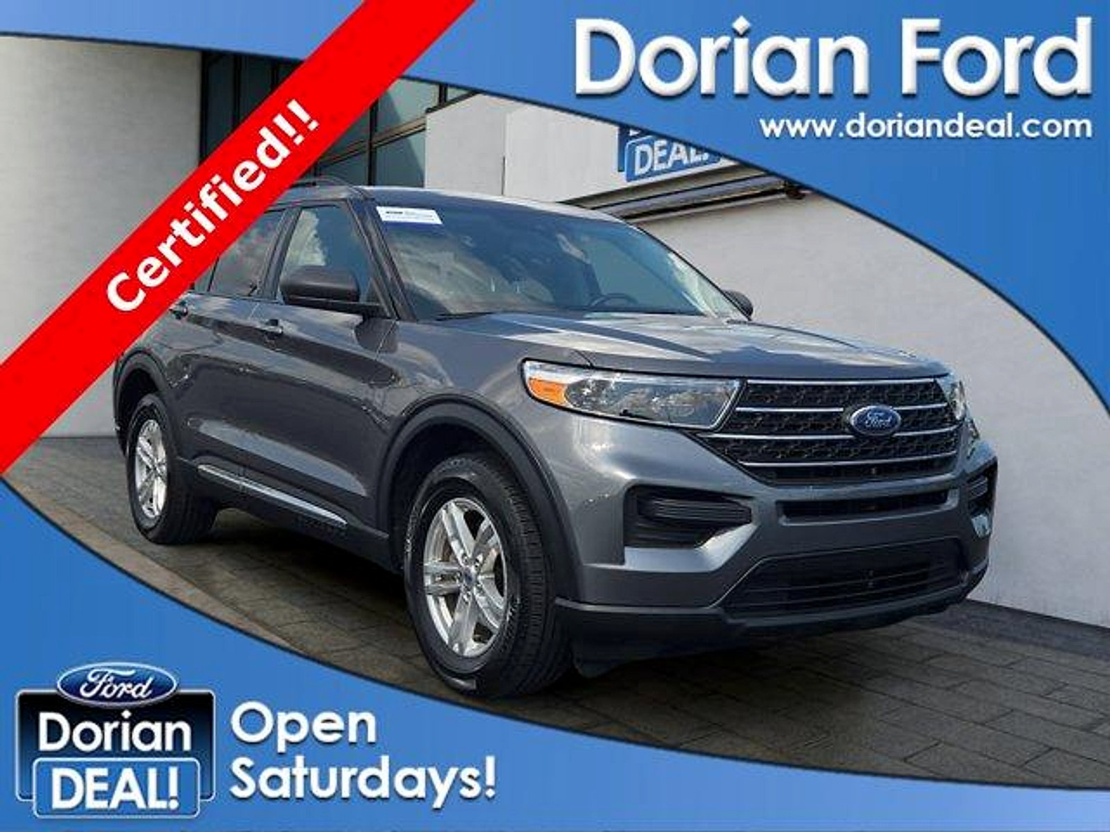 Certified 2022 Ford Explorer XLT