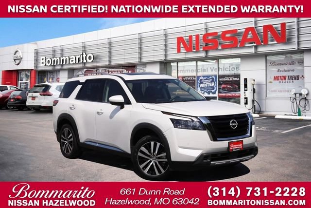 Certified 2025 Nissan Pathfinder Platinum w/ Cargo Package