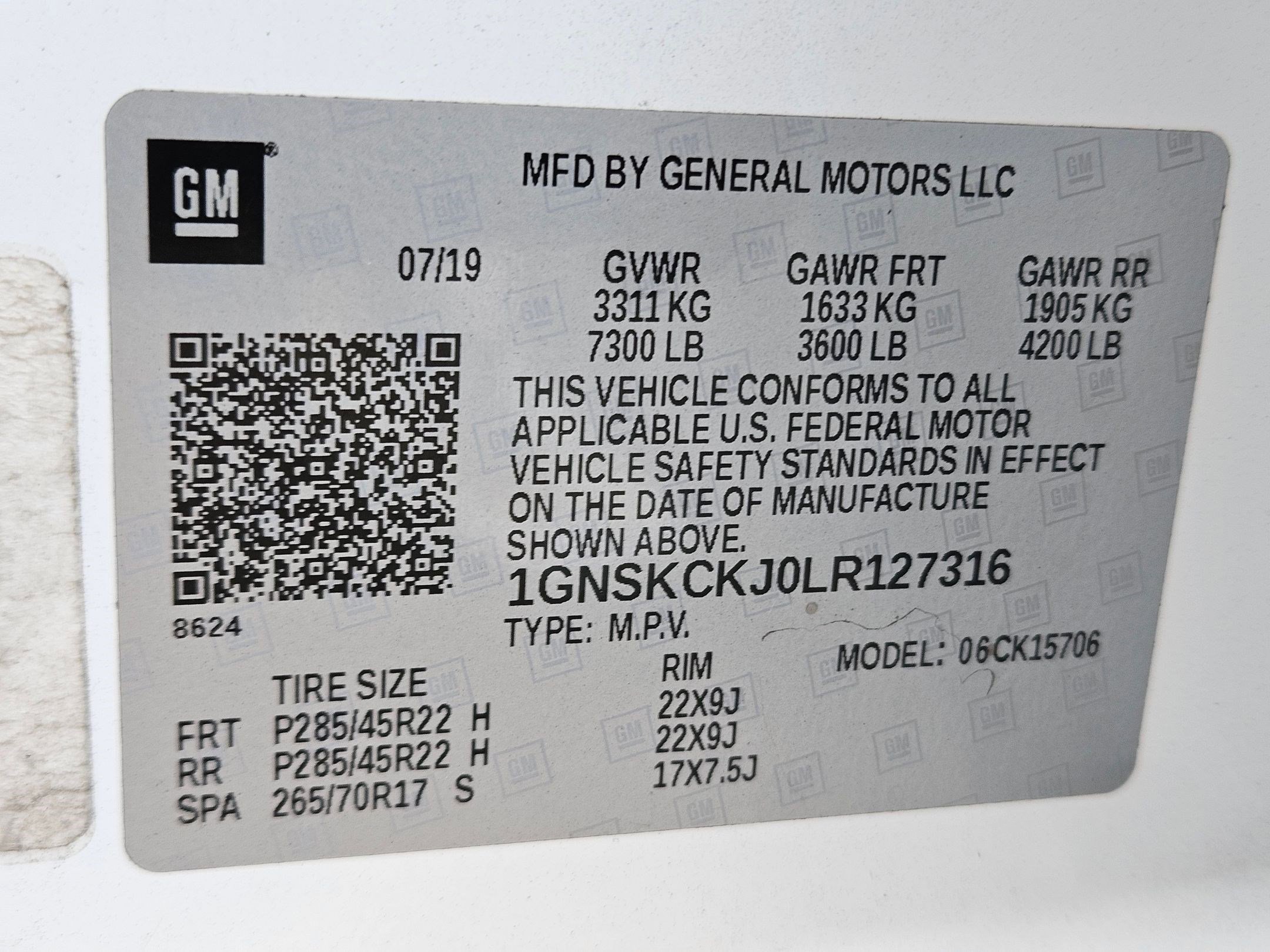 2020 Chevrolet Tahoe Premier