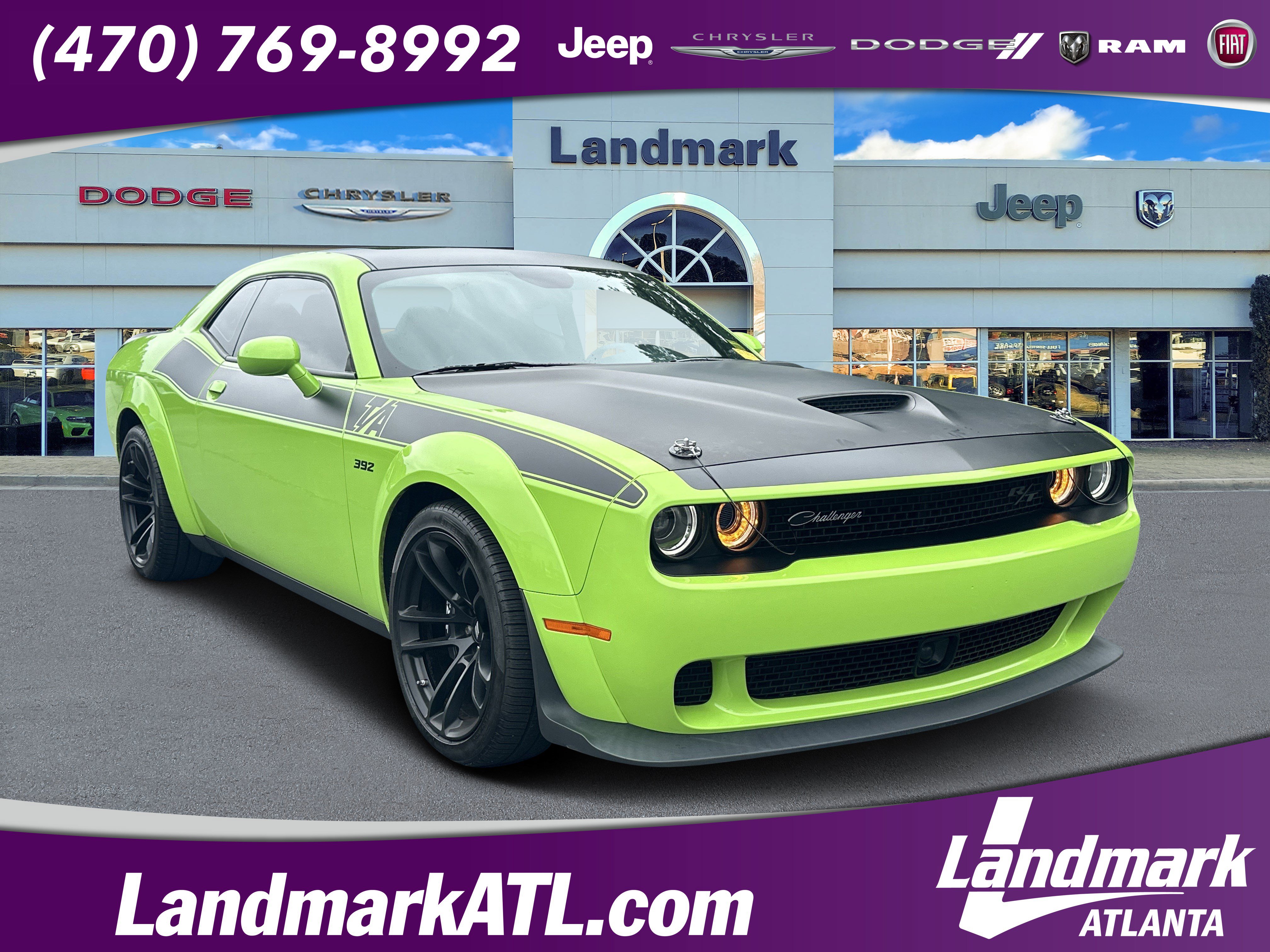 Used Green Dodge Challenger for Sale Near Me in Atlanta, GA Used Green Dodge Challenger for Sale Near Me in Atlanta, GA