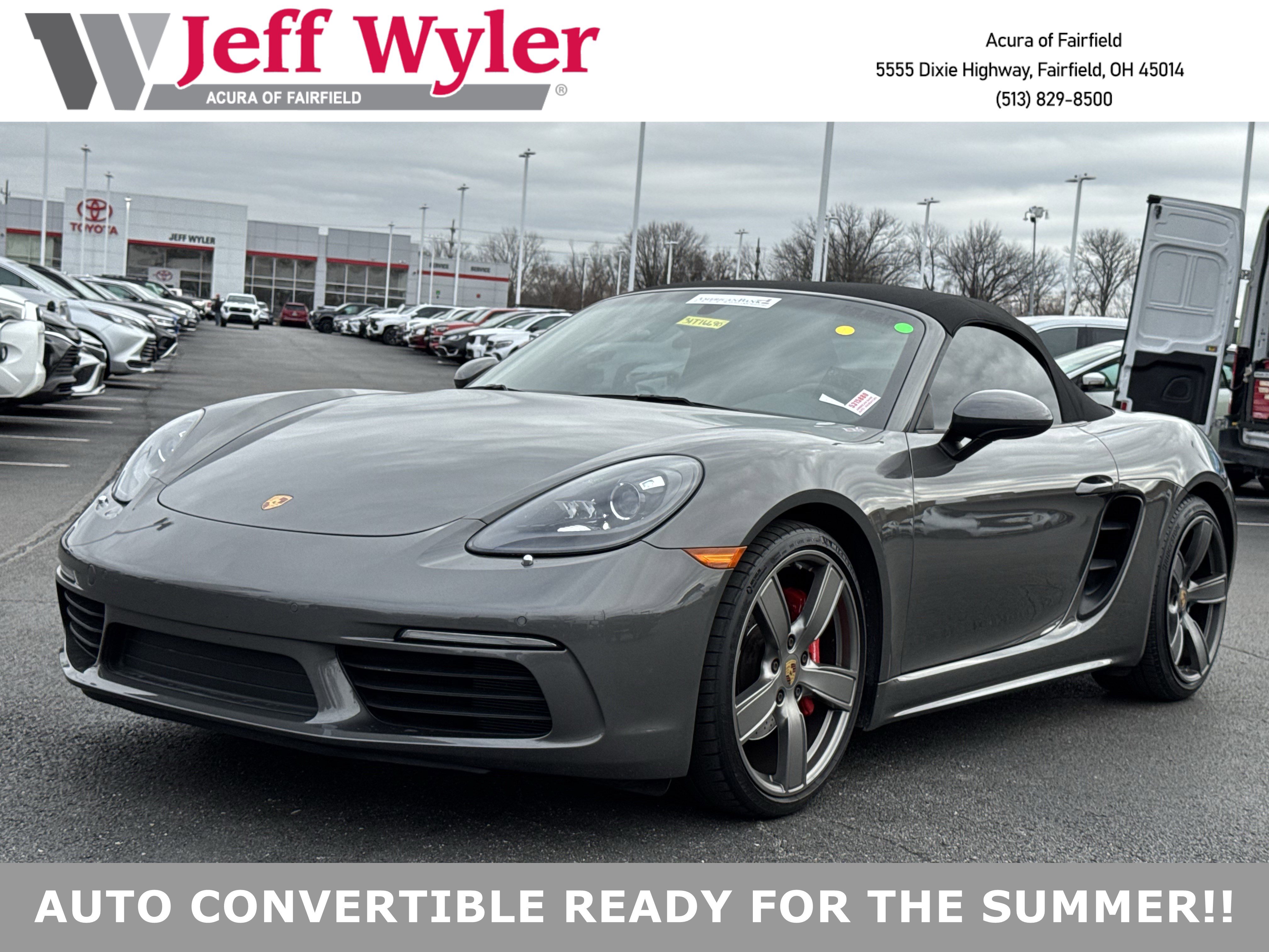 Used 2017 Porsche 718 Boxster S