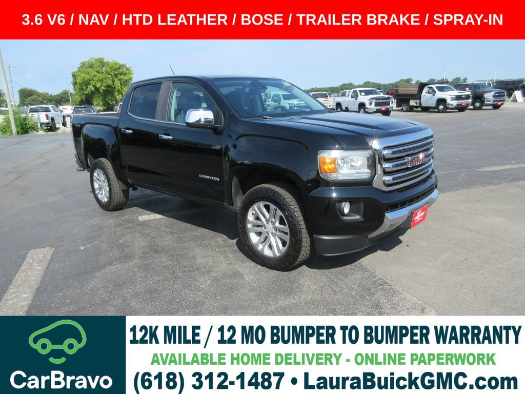 Certified 2018 GMC Canyon SLT w/ Driver Alert Package