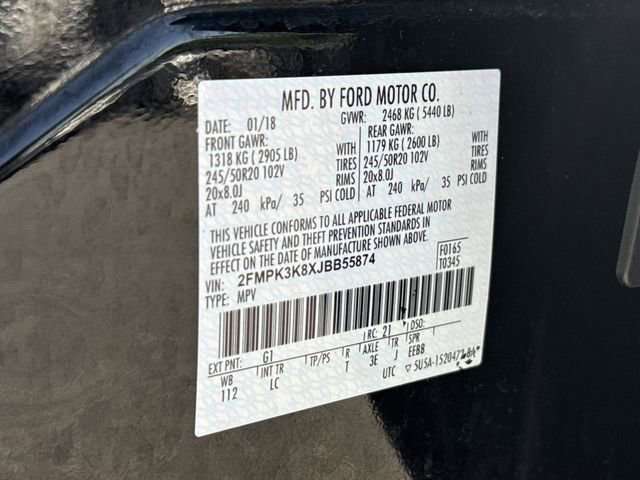 2018 Ford Edge Titanium