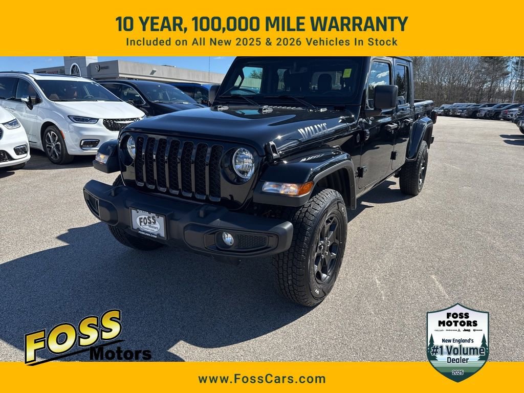 Certified 2023 Jeep Gladiator Willys