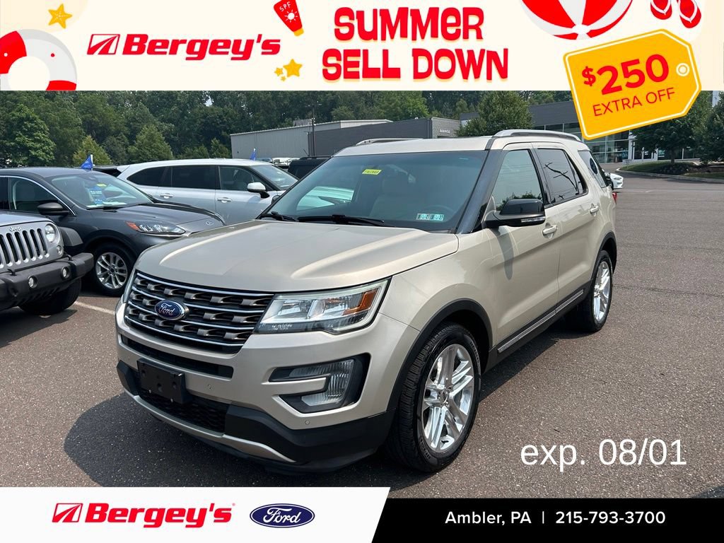Certified 2017 Ford Explorer XLT w/ Equipment Group 202A
