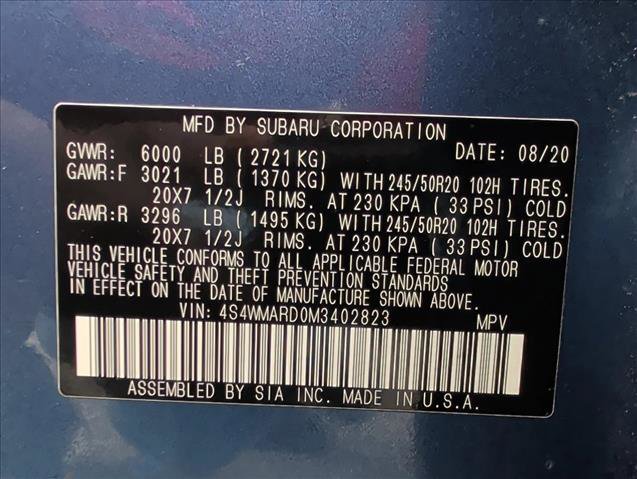 2021 Subaru Ascent Touring