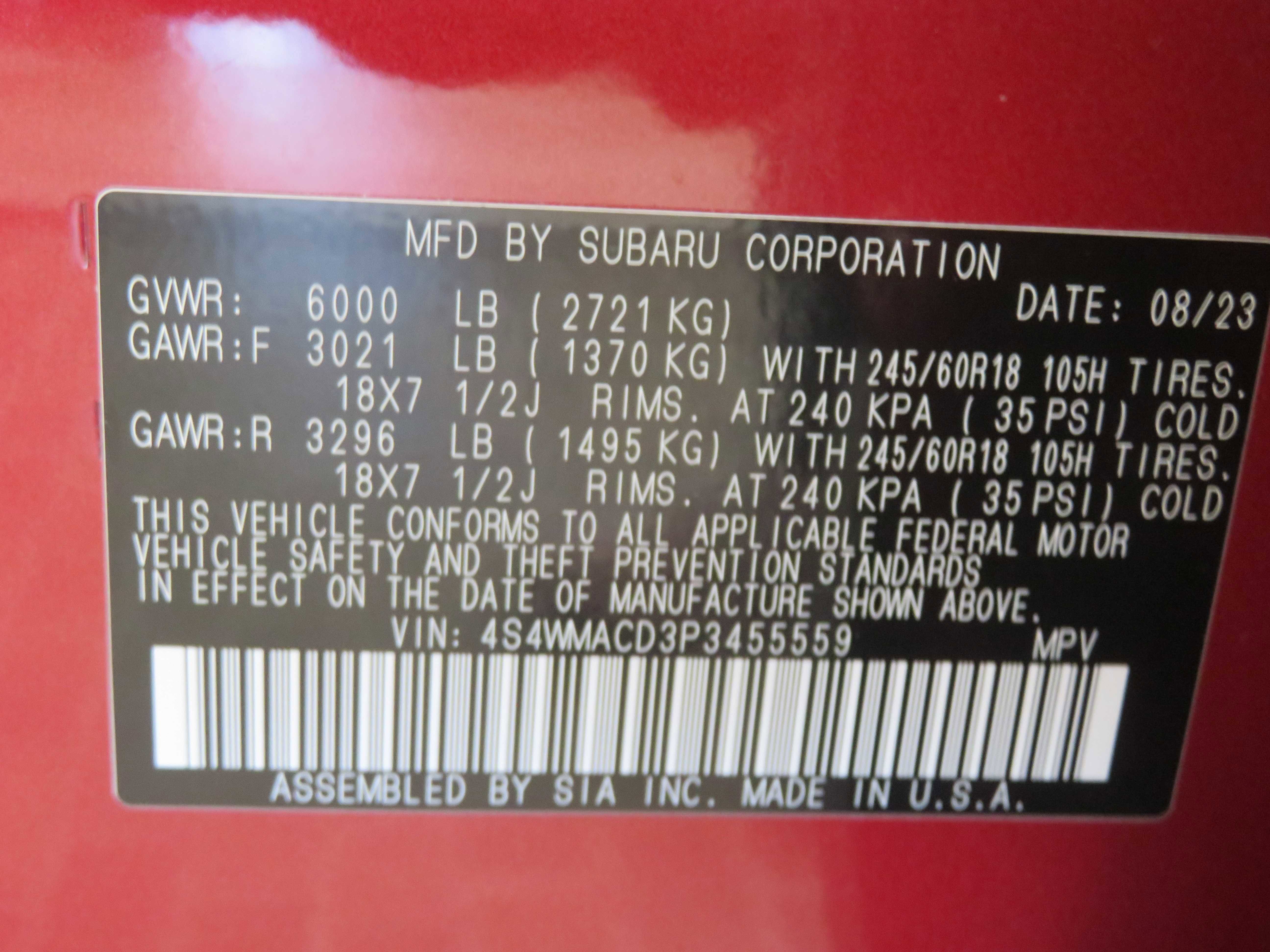 2023 Subaru Ascent Premium