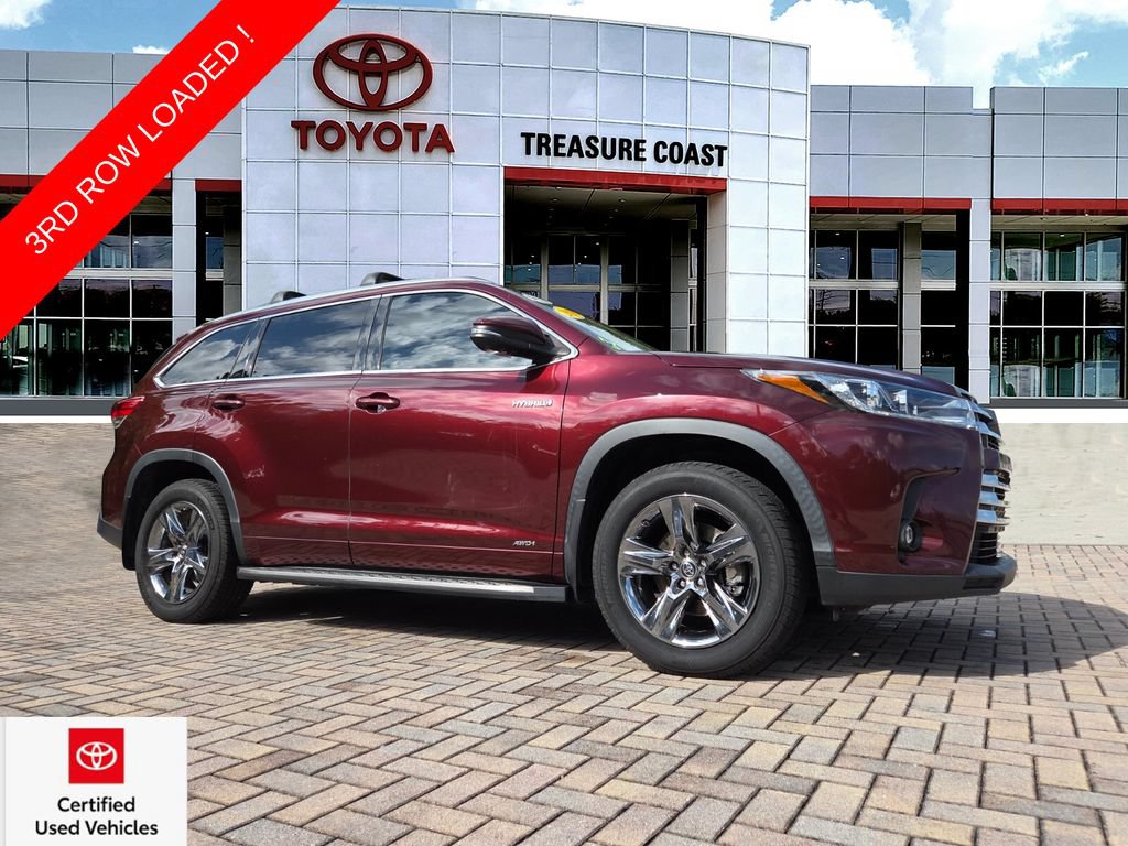 Certified 2019 Toyota Highlander Limited Platinum