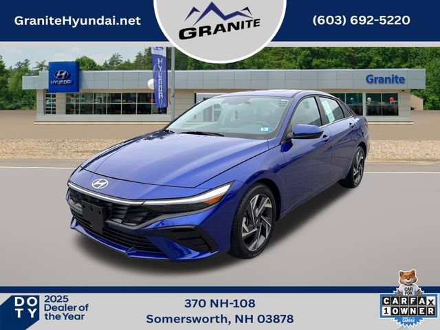 Certified 2024 Hyundai Elantra SEL w/ Convenience Package