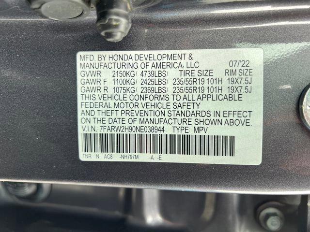 2022 Honda CR-V Touring