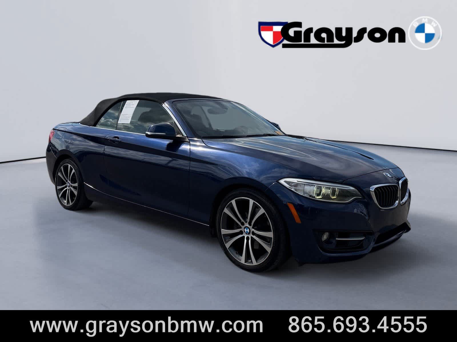 Used 2016 BMW 228i xDrive Convertible