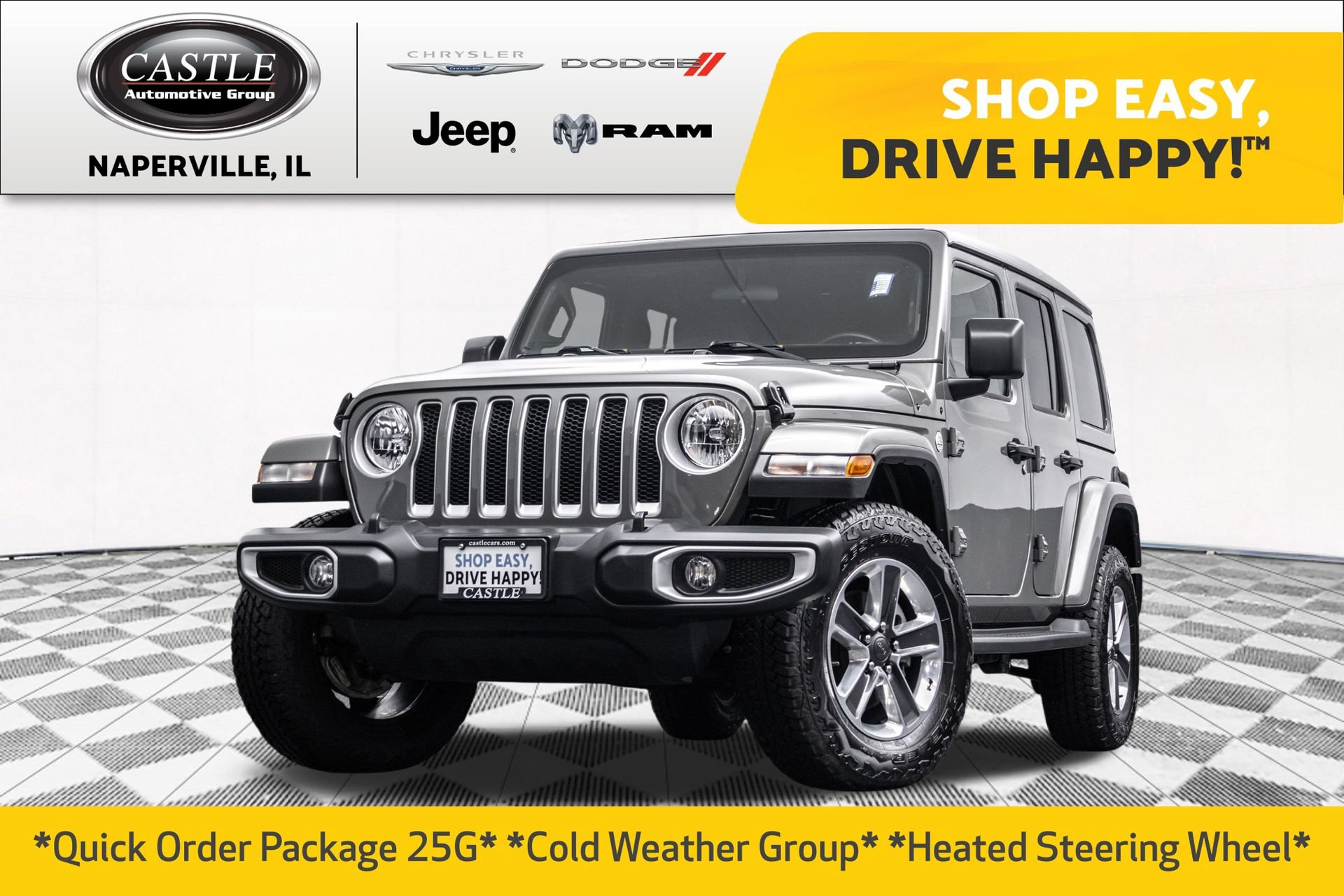 Used 2021 Jeep Wrangler Unlimited Sahara w/ Cold Weather Group