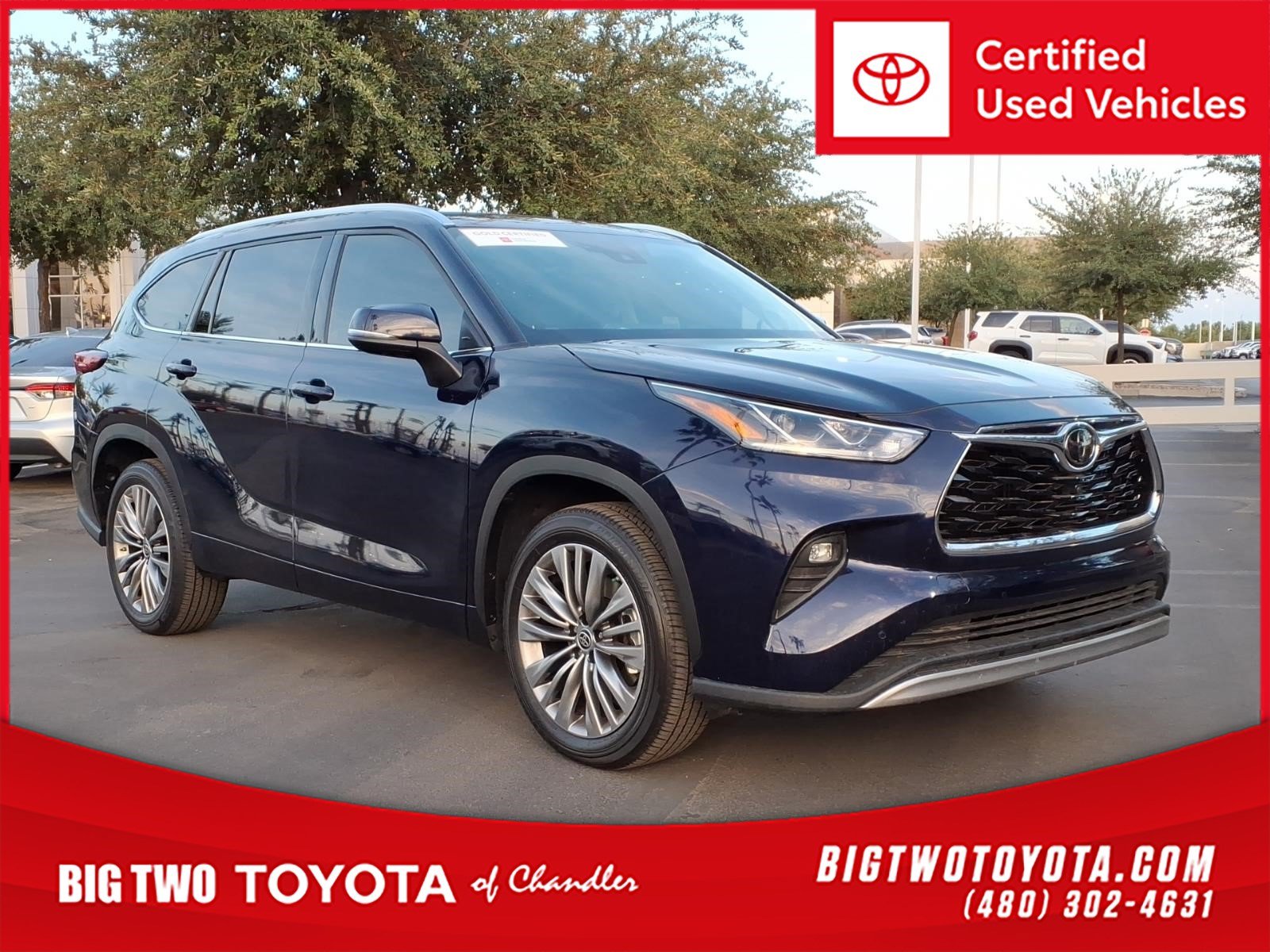 Certified 2021 Toyota Highlander Platinum