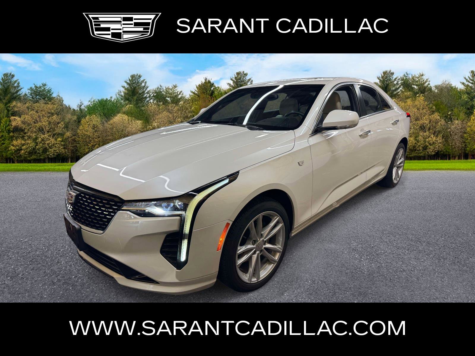 Certified 2023 Cadillac CT4 Luxury w/ Sun And Sound Package