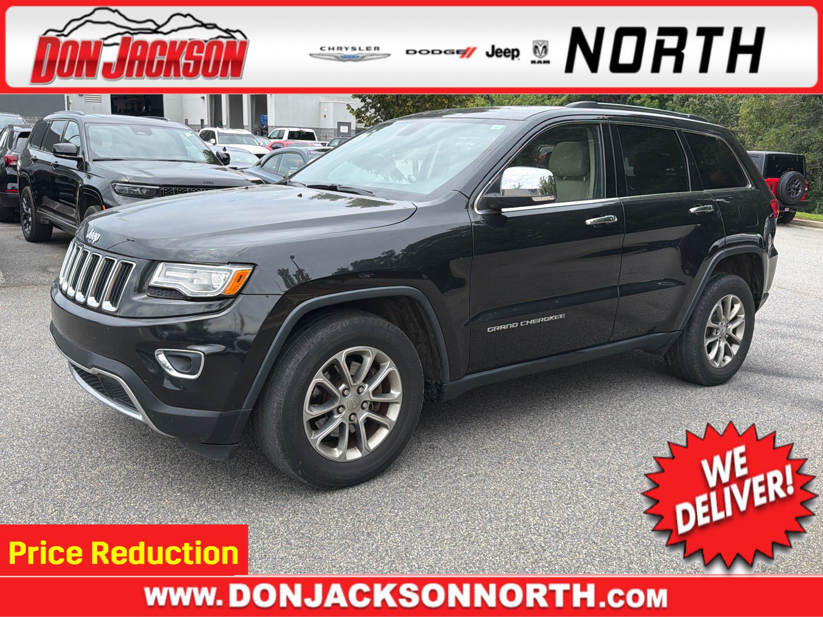 Used 2015 Jeep Grand Cherokee Limited w/ Luxury Group II