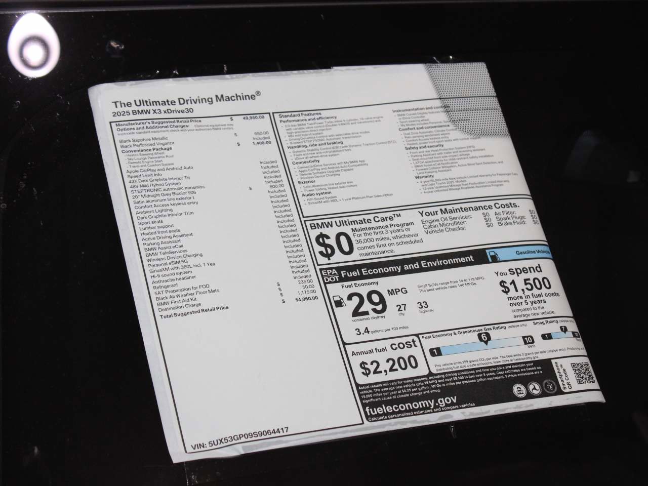 2025 BMW X3 xDrive30i