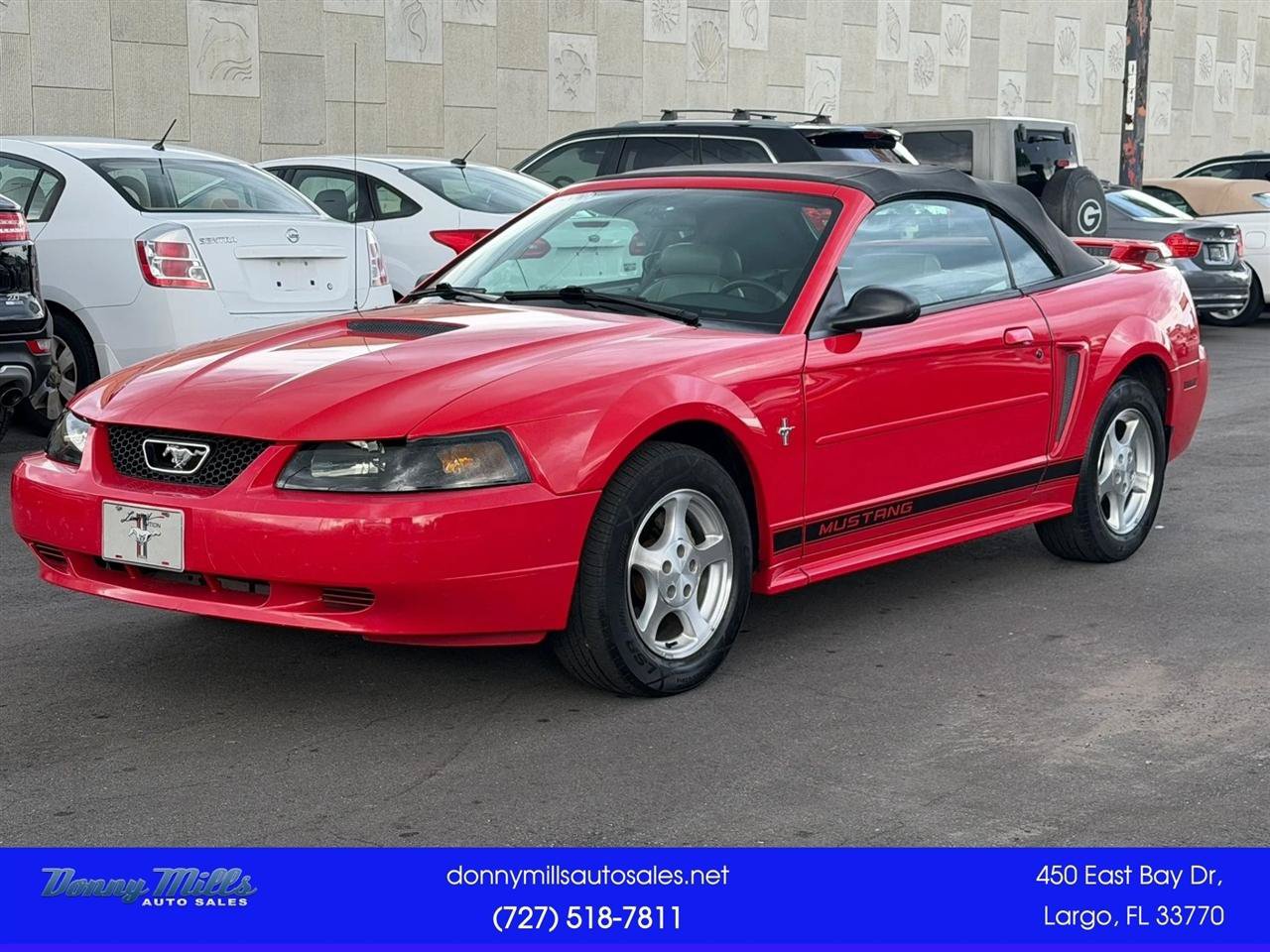 Used 2002 Ford Mustang Convertible