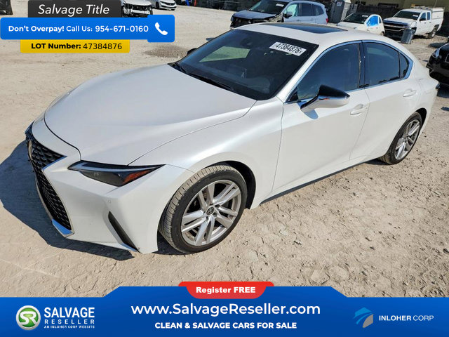 Used 2021 Lexus IS 300 AWD w/ Comfort Package
